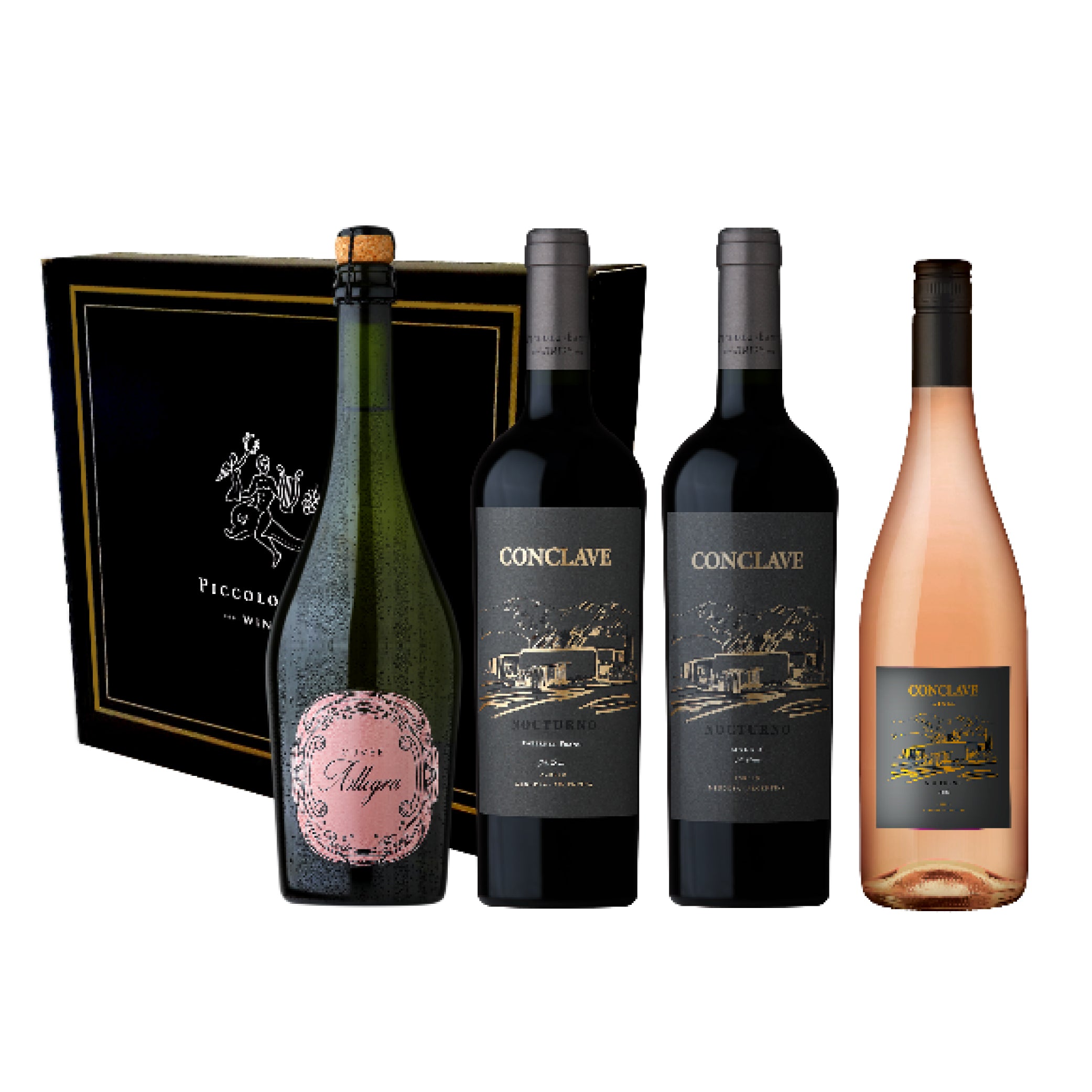 Estuche x 4 Línea Nocturno & Allegra Cuvée